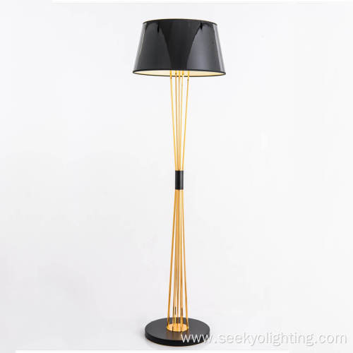 Modern Corner Metal Industrial Living Room Floor Lamp